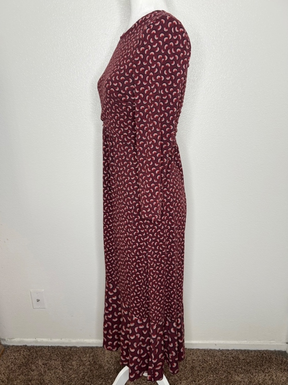 Boden Womens Philippa Jersey Midi Dress Size 6 - Picture 5 of 10